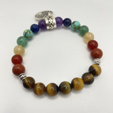 Load image into Gallery viewer, Tigers Eye Chakra Bracelet 5