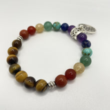 Load image into Gallery viewer, Tigers Eye Chakra Bracelet 5