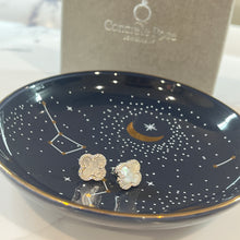 Load image into Gallery viewer, Deep Purple Star Constellations Trinket Dish

