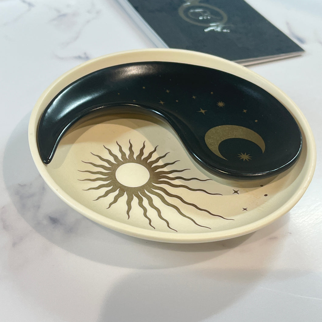 2 piece Ying and Yang trinket dish