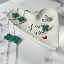 Load image into Gallery viewer, Love You White Heart Trinket Dish
