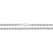Load image into Gallery viewer, 925 Sterling Silver Rope Chain Style 4
