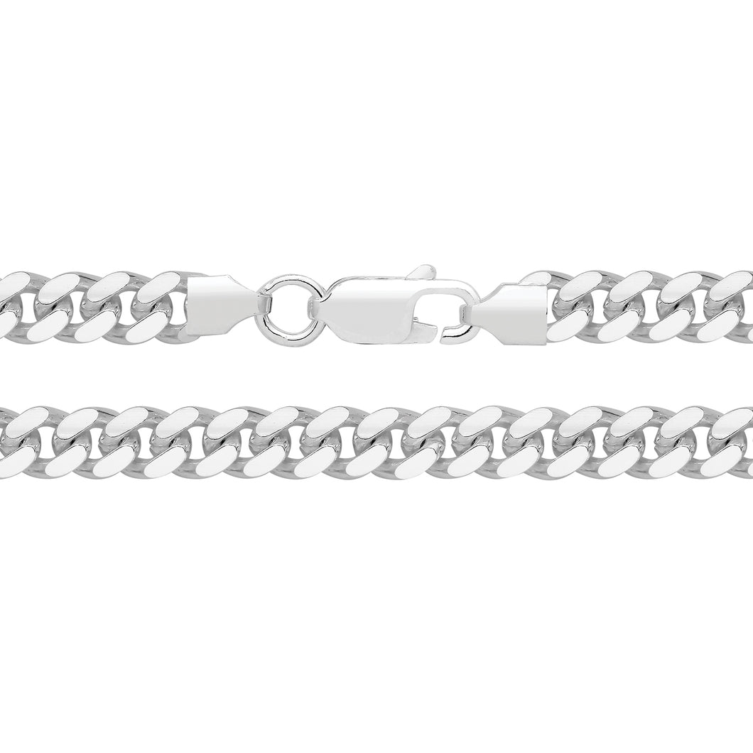 925 Sterling Silver Cuban Link Chain Style 2