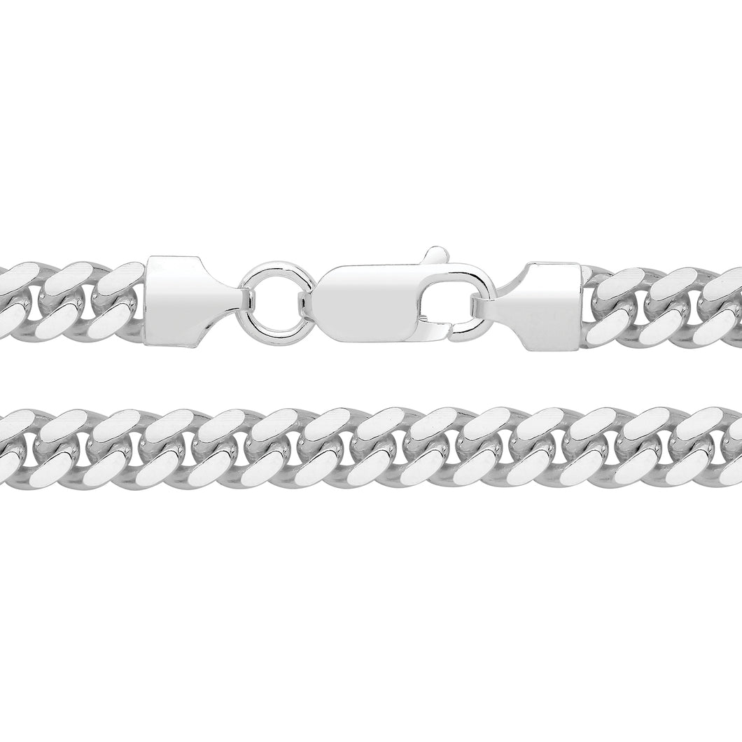 925 Sterling Silver Cuban Link Chain Style 3