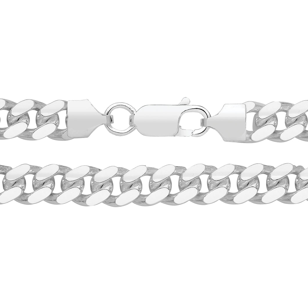 925 Sterling Silver Cuban Link Chain Style 5