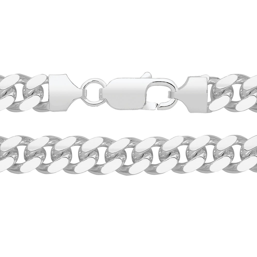 925 Sterling Silver Cuban Link Chain Style 6