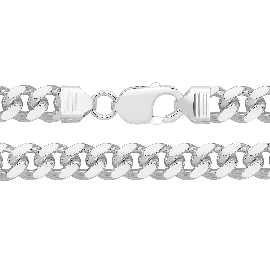 925 Sterling Silver Cuban Link Chain Style 7