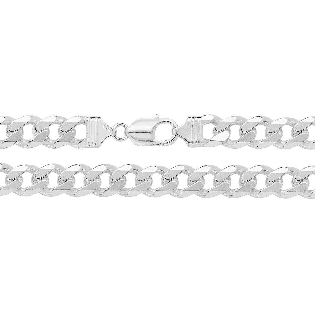 925 Sterling Silver Curb Link Chain Style 5
