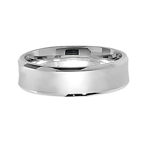 925 Sterling Silver 6mm Satin Wedding Band