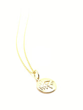 Load image into Gallery viewer, 925 Sterling Silver Gold Plated Evil Eye Necklace And Pendant
